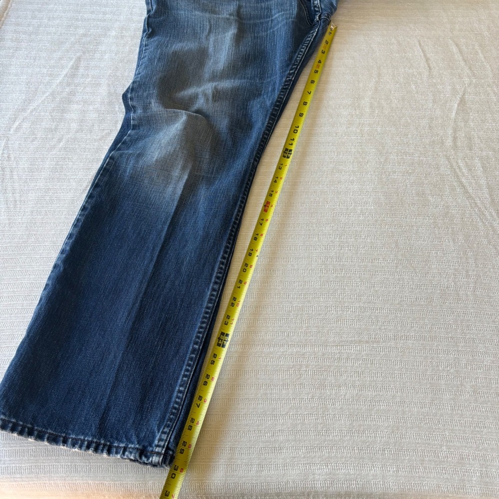 Perry Ellis America Mens Classic Fit Straight Leg Jeans Blue Denim 34x30 RN37763 - Picture 10 of 11